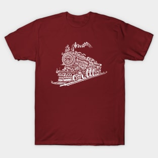 Old train song illustration T-Shirt